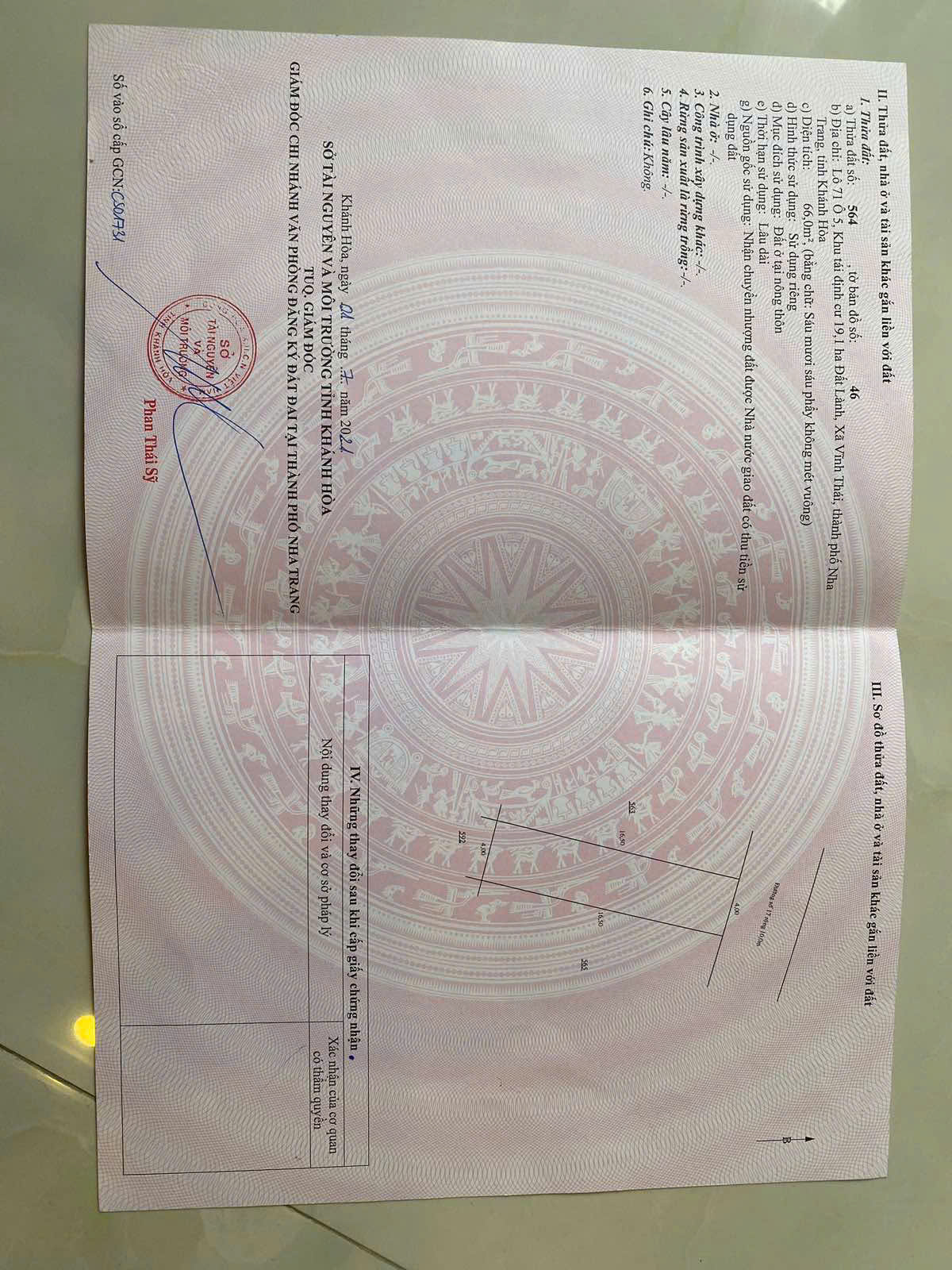 BÁN NHÀ 1 trệt - 1 lầu khu Tái Định Cư ĐẤT LÀNH , Vĩnh Thái - Ảnh 2