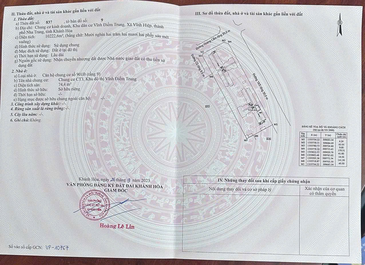 Bán căn hộ CT3 Vĩnh Điềm Trung Nha Trang 74m2 - Giá chỉ 3ty550 - Ảnh 4