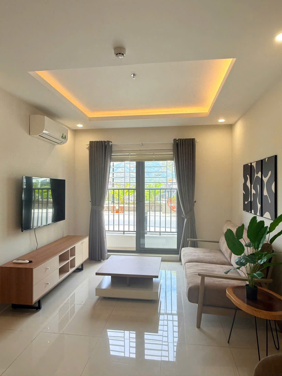 Cho thuê căn hộ CT9 Vĩnh Điềm Trung - đầy đủ nội thất đẹp - Ảnh 3