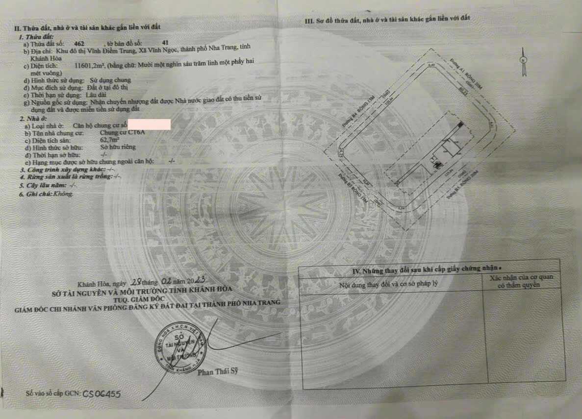 Bán căn hộ CT6 Vĩnh Điềm Trung - 2 phòng ngủ - giá chỉ 2ty3 - Ảnh 5