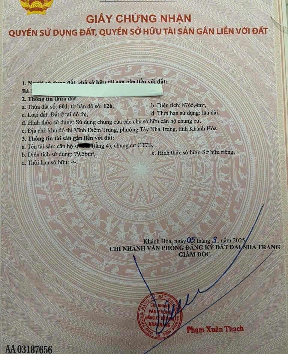 Bán căn Góc CT7 Vĩnh Điềm Trung - giá chỉ 2 tỷ 880 - Ảnh 4