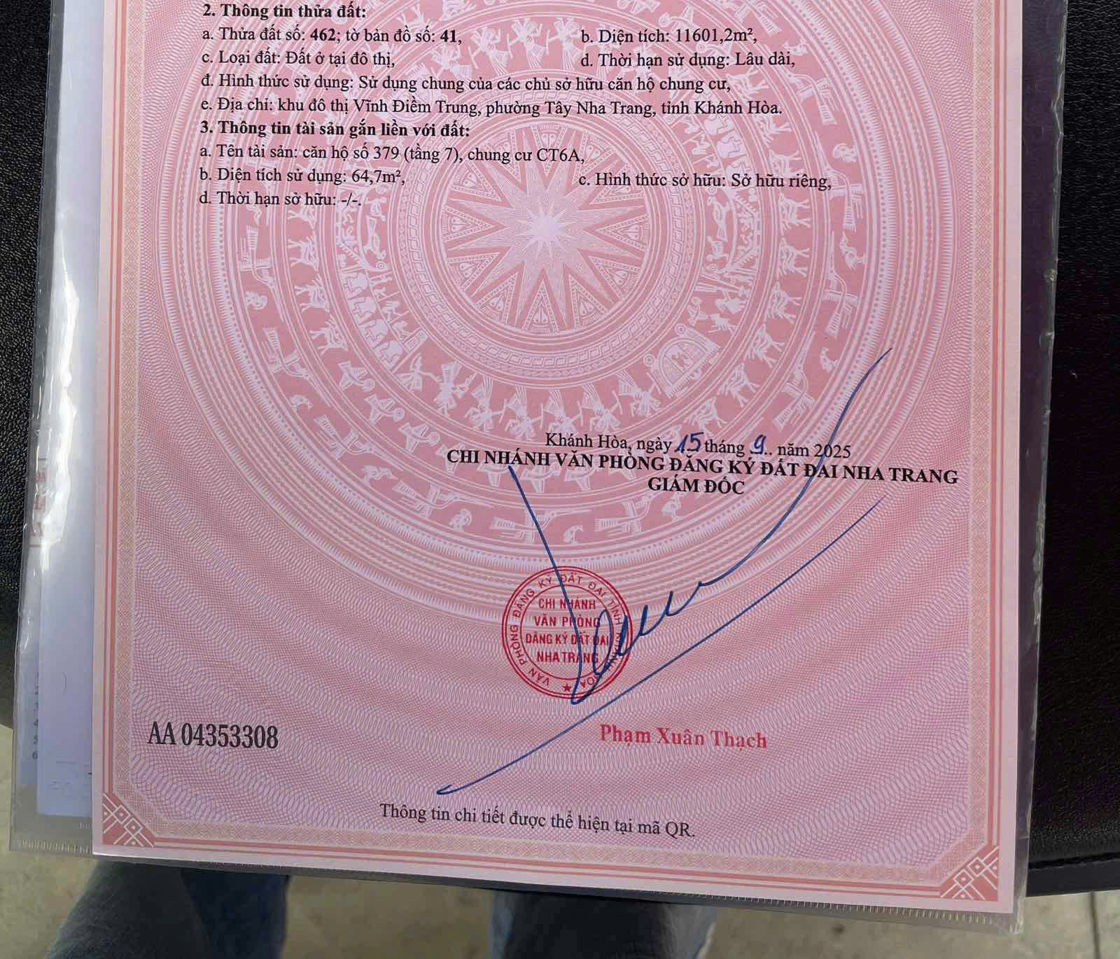 Bán căn Góc CT6A Vĩnh Điềm Trung- Nha Trang - Giá chỉ 2 tỷ 579 - Ảnh 4