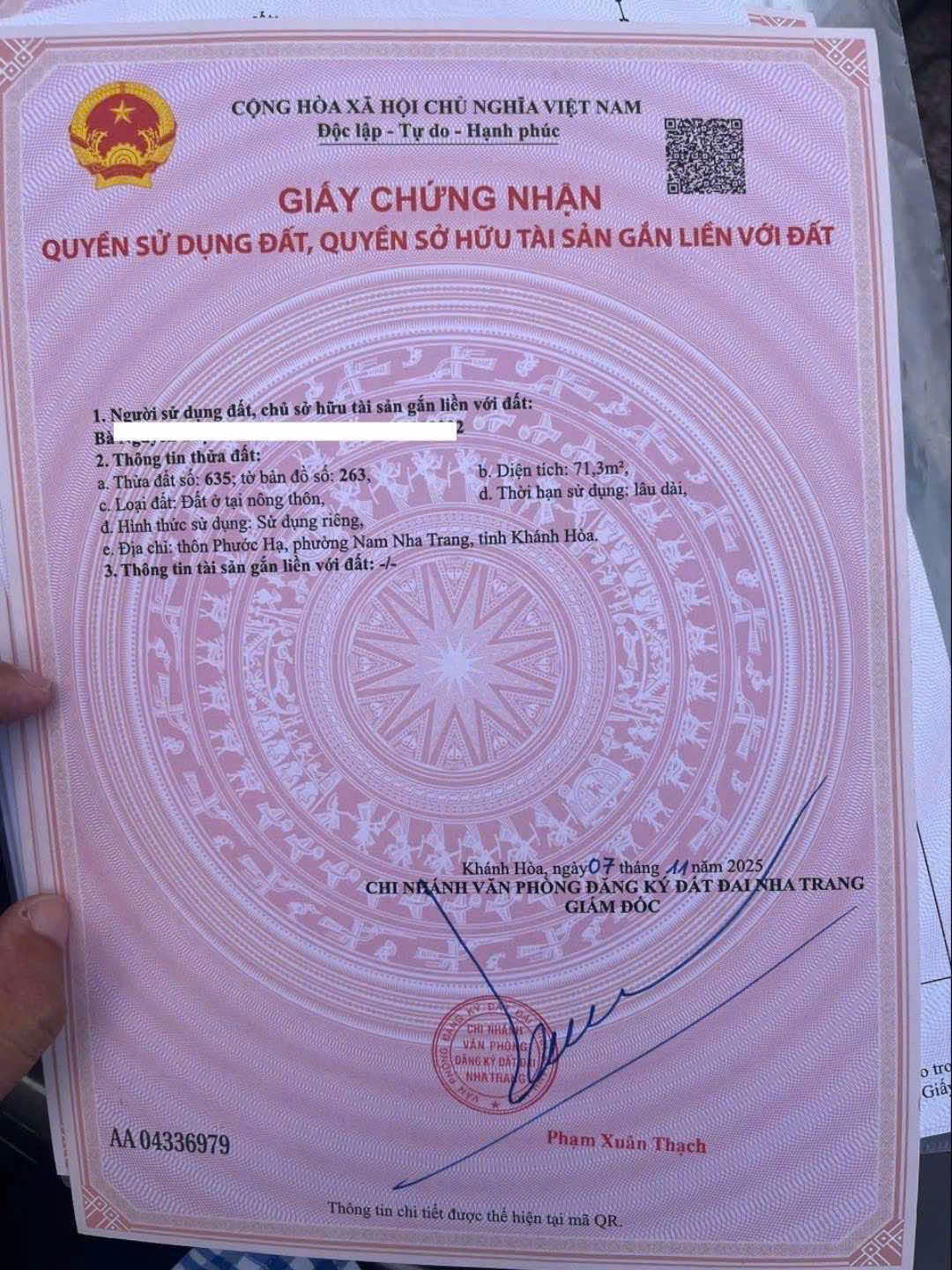 BÁN LÔ ĐẤT HẺM Đ. THÁI KHANG, PHƯỚC ĐỒNG - Ảnh 2